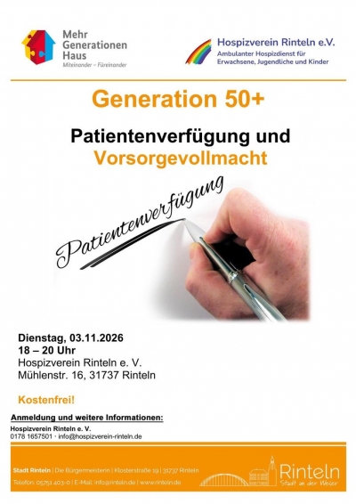 Patientenverfügung und Vorsorgevollmacht
