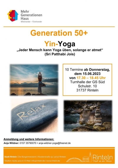 Yin-Yoga für die „Generation 50+“