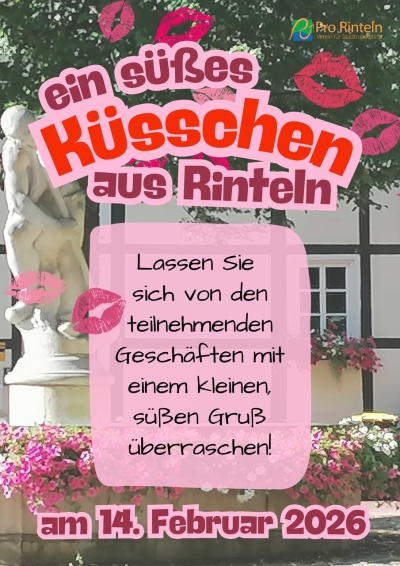 Aktion "ein süßes Küsschen für dich"