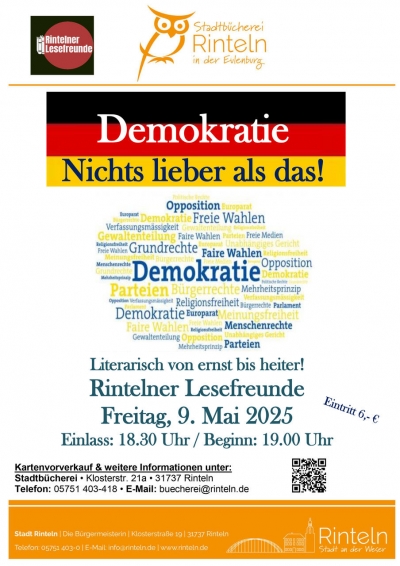 Lesung in der Stadtbücherei mit den Rintelner Lesefreunden