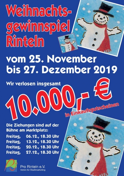 Weihnachtsgewinnspiel