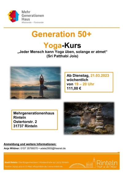 Yoga kennt kein Alter!