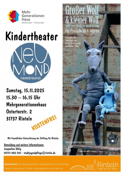 Figurentheater im Mehrgenerationenhaus