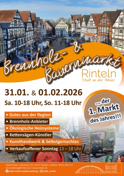 Brennholz- und Bauernmarkt