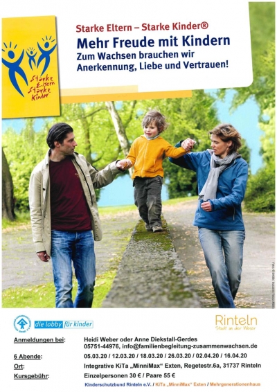 Elternkurs „Starke Eltern - Starke Kinder“