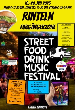 Street Food Drink Music Festival