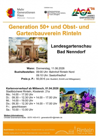 Landesgartenschau Bad Nenndorf – ein Ort, der aufblühen lässt 