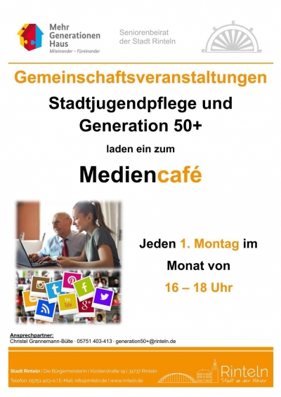 „Mediencafé“ im Mehrgenerationenhaus